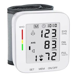 MMIZOO - Wrist Blood Pressure Monitor (Wrist) - Digital BP Pulse